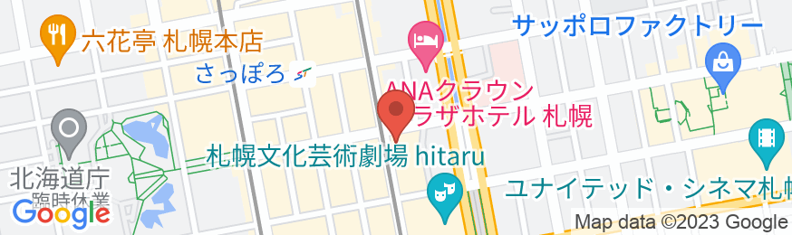 ニューオータニイン札幌の地図