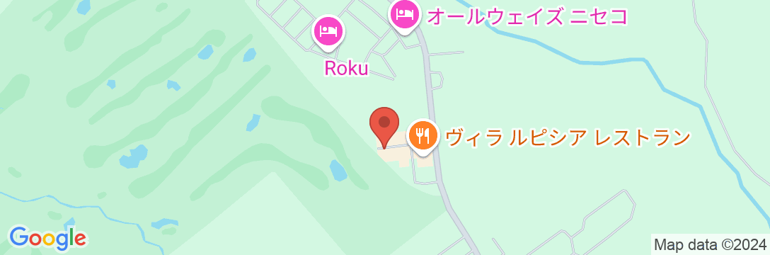 ニセコ カシノヤの地図