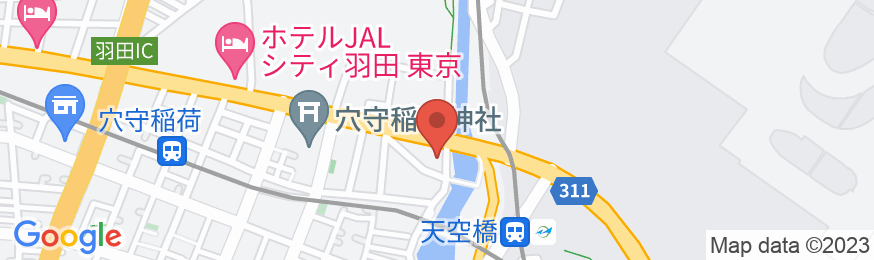 京急EXイン羽田の地図