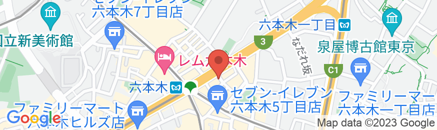 相鉄フレッサイン 東京六本木の地図