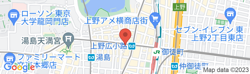 相鉄フレッサイン 上野御徒町の地図