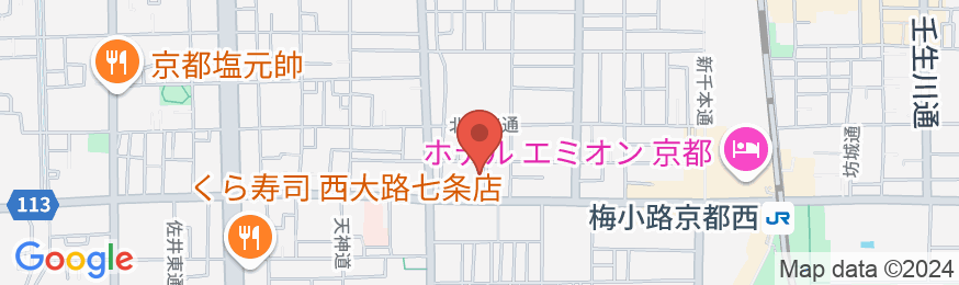 GUEST HOUSE お茶やの地図