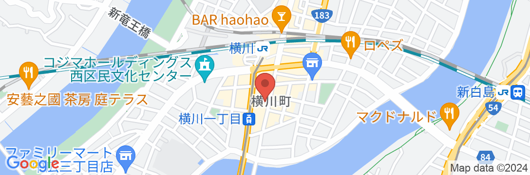 広島ゲストハウス縁の地図