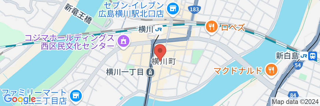 広島ゲストハウス縁の地図