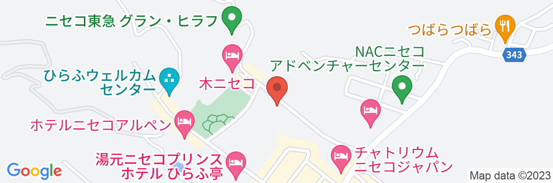 Fresh Powder Nisekoの地図