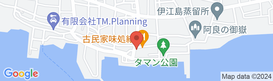 伊江島KOKORO HOUSE <伊江島>の地図