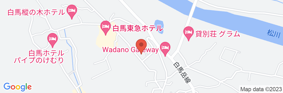 和田野シャレーの地図