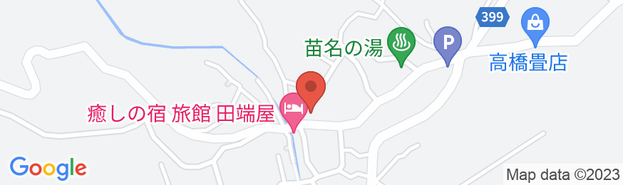 居酒屋民宿 富士美荘の地図