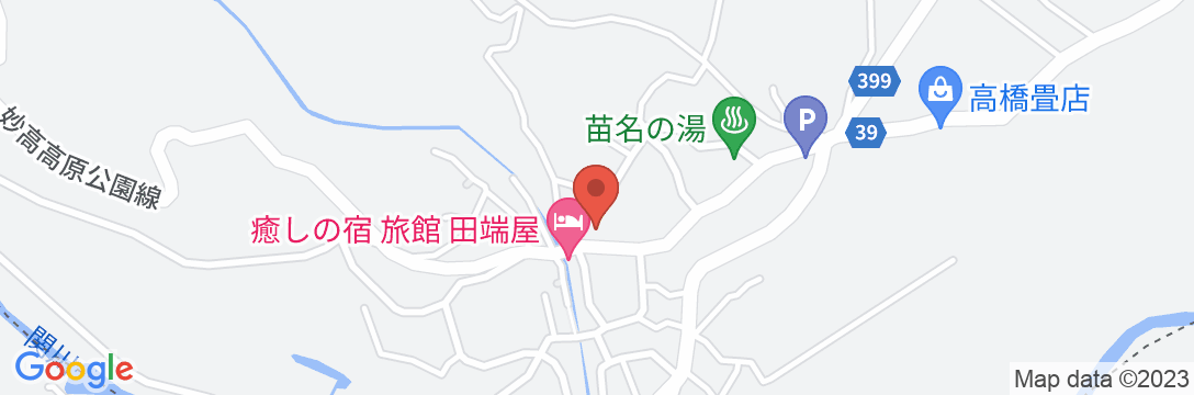 居酒屋民宿 富士美荘の地図