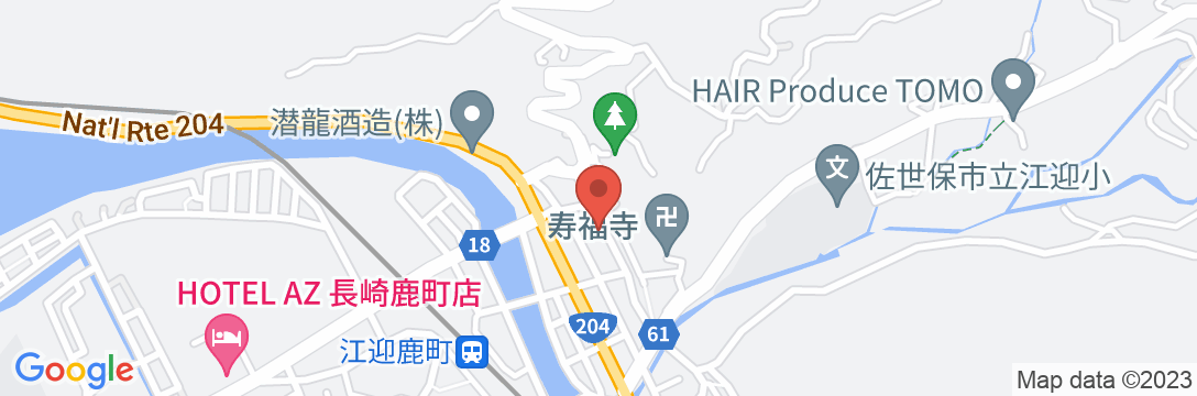Tabist ビジネスホテル 富士屋の地図