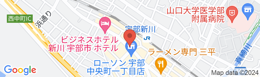 ビジネス旅館駅前の地図