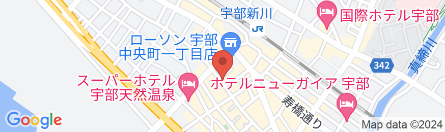 ビジネスホテル山田屋別館の地図