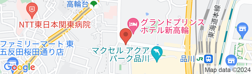 品川東武ホテルの地図