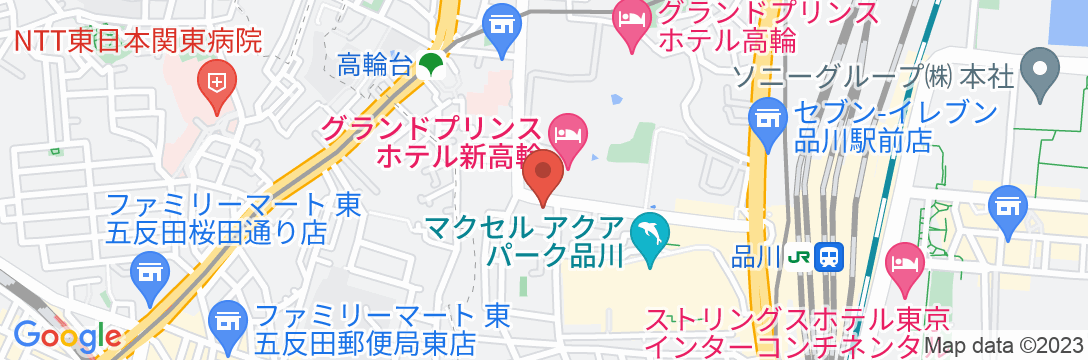 品川東武ホテルの地図