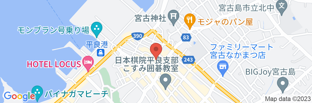 ホテル アイランドコーラル <宮古島>の地図