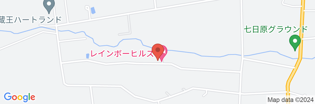 遠刈田温泉 ペンション レインボーヒルズの地図