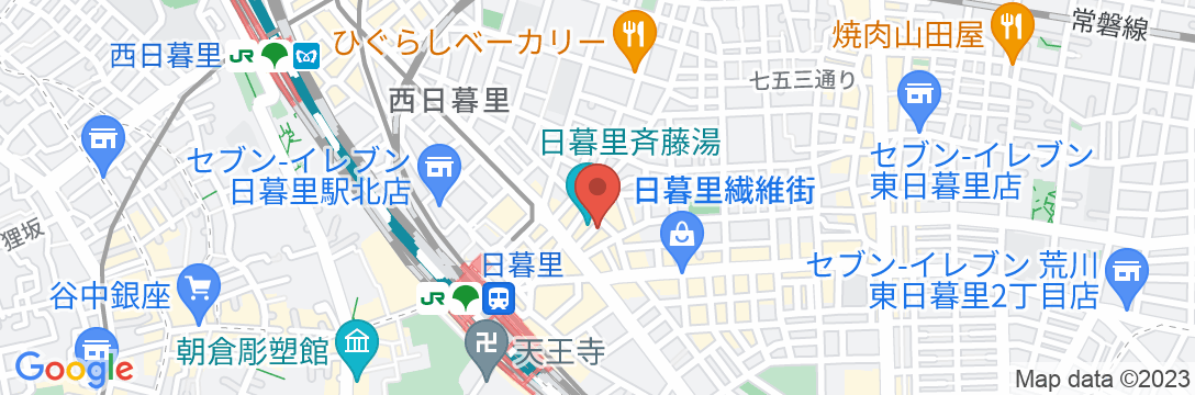 HOTEL owl TOKYOの地図