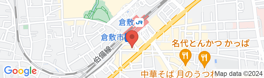 倉敷グローバルホテルの地図