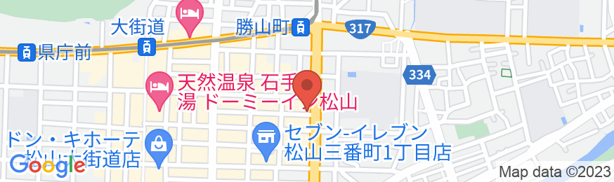 ホテル勝山の地図