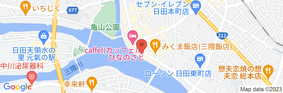 ホテル&レストラン KIZAN倶楽部の地図