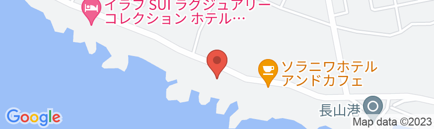 cafe&yado como<伊良部島>の地図