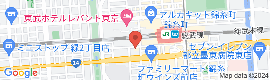 相鉄フレッサイン 東京錦糸町の地図
