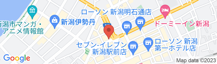 アパホテル〈新潟〉の地図