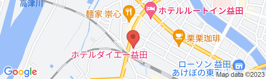 ホテルダイエー益田の地図
