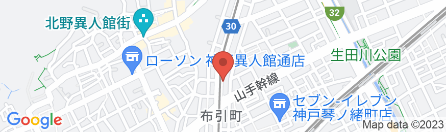 ユニゾイン神戸三宮の地図
