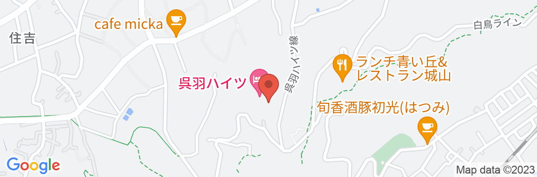 呉羽ハイツの地図