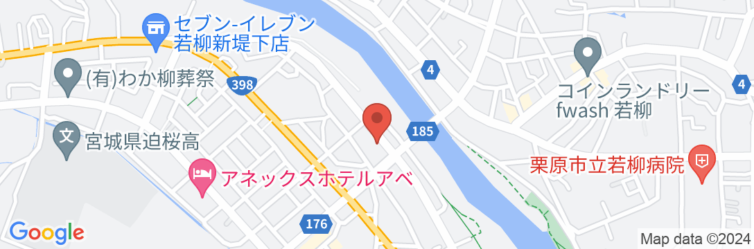 阿部旅館<宮城県>の地図