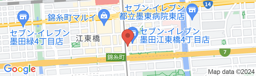SAKURA SKY HOTEL(桜スカイホテル)の地図