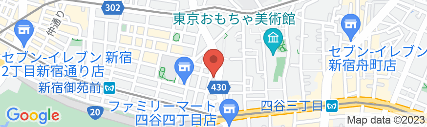 レジデンスホテル ウィル新宿の地図