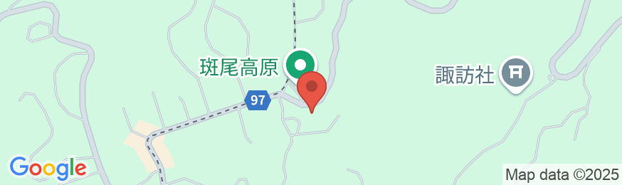 斑尾観光ホテルの地図