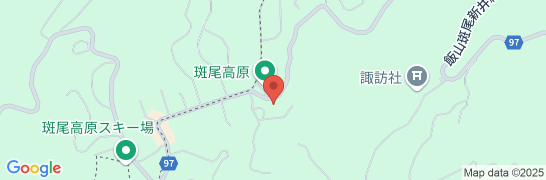 斑尾観光ホテルの地図