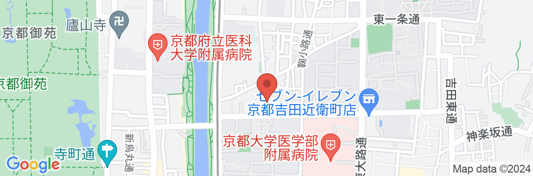 IORI KAMOGAWAICHIJO(庵 鴨川一条)の地図