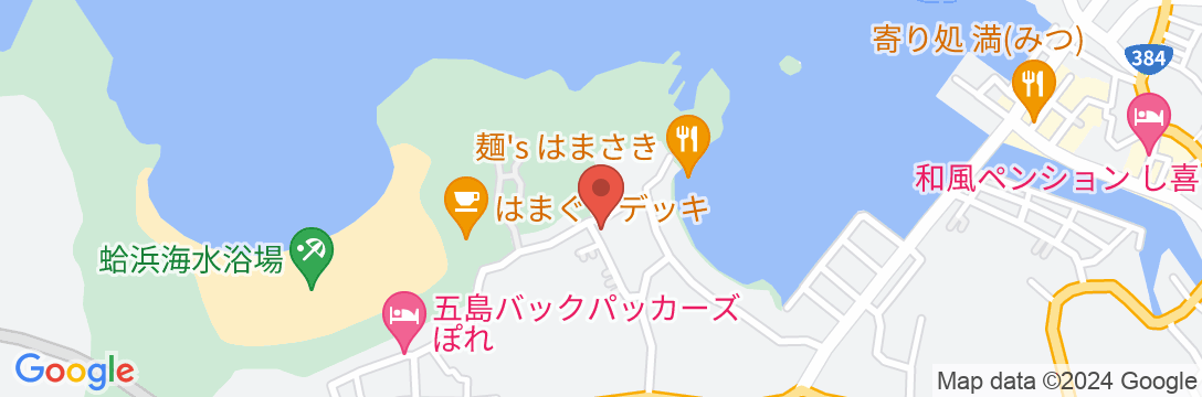 時愉亭 <五島・中通島>の地図