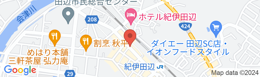 ゲストハウス 熊野の地図