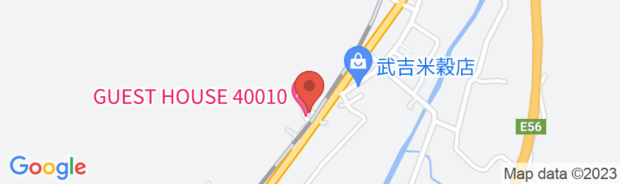GUEST HOUSE 40010(しまんと)の地図