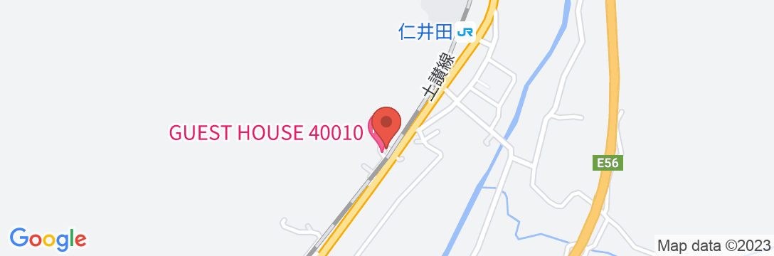 GUEST HOUSE 40010(しまんと)の地図