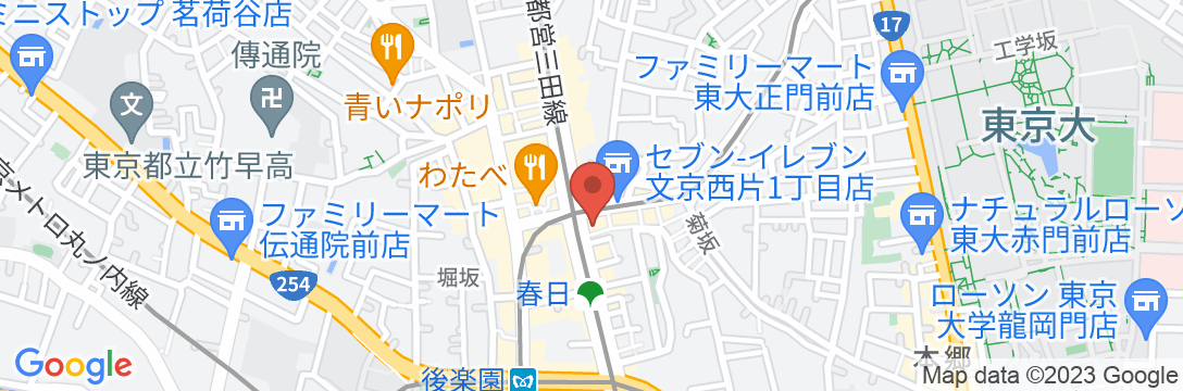 GOEN inn Tokyoの地図