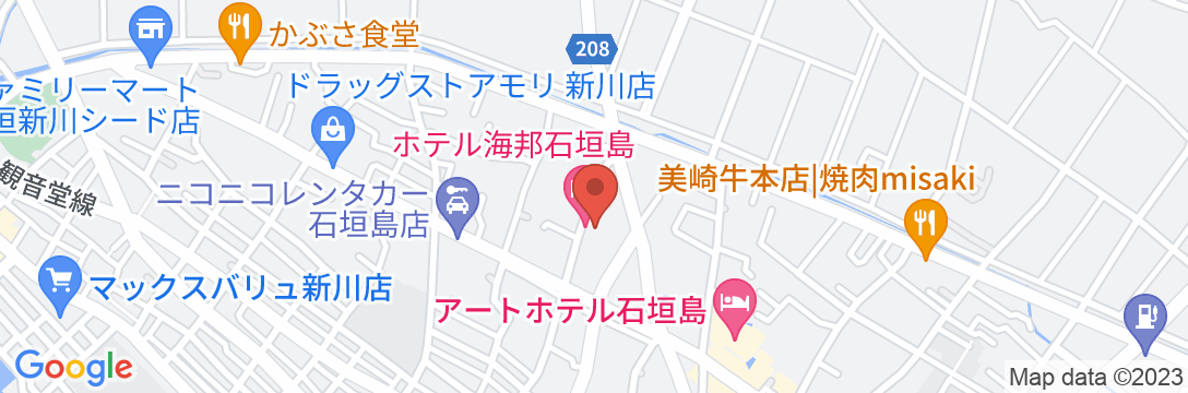 ホテル海邦石垣島<石垣島>の地図