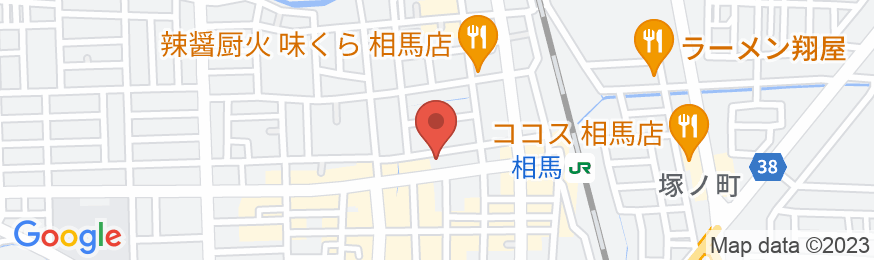 ビジネスホテル西山(相馬)の地図