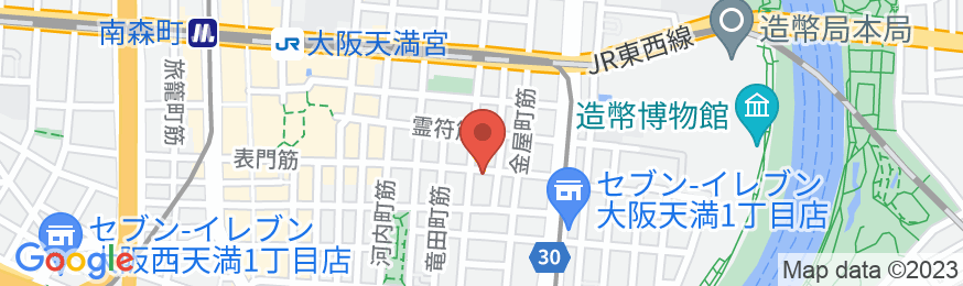 ノク大阪の地図