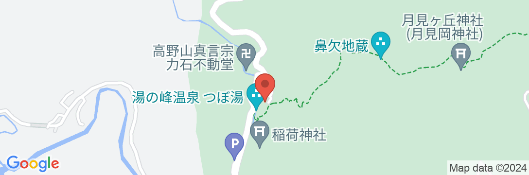 ジェイホッパーズ熊野湯峰ゲストハウスの地図