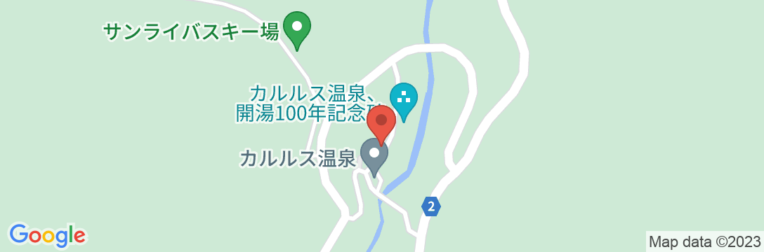 森の湯 山静館の地図