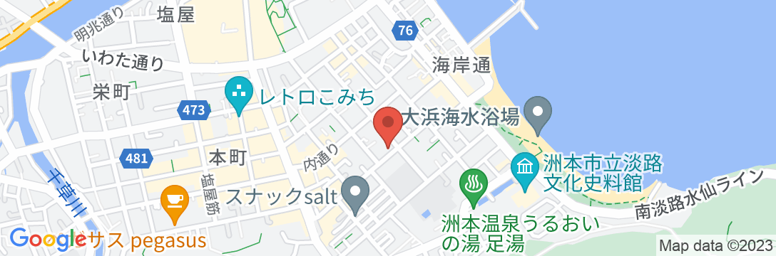 カジュアルホテル シマノカゼ<淡路島>の地図