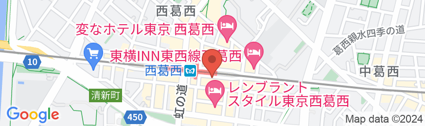 アパホテル〈TKP東京西葛西〉の地図