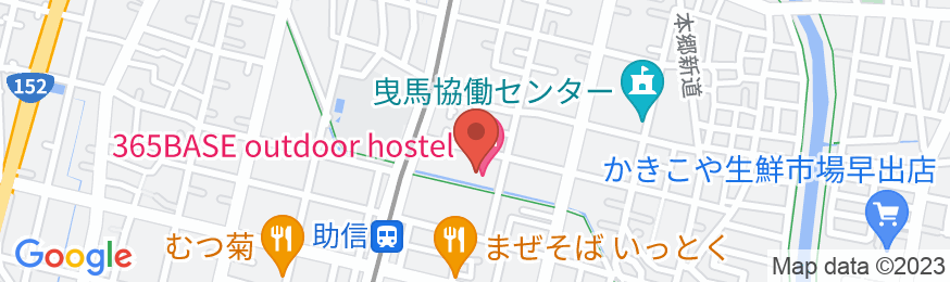 365BASE outdoor hostelの地図