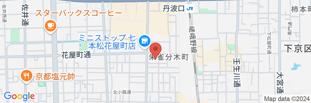 平旅籠 ひばり Hibari Hostelの地図